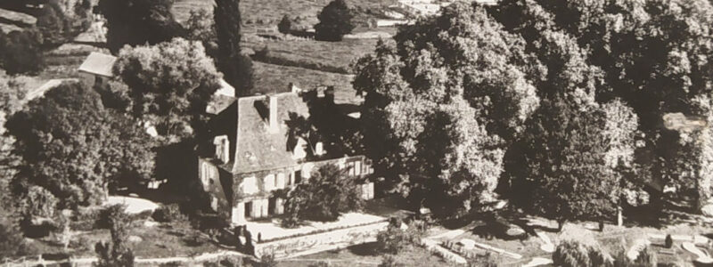 Old photo of La Barde in Le Bugue.